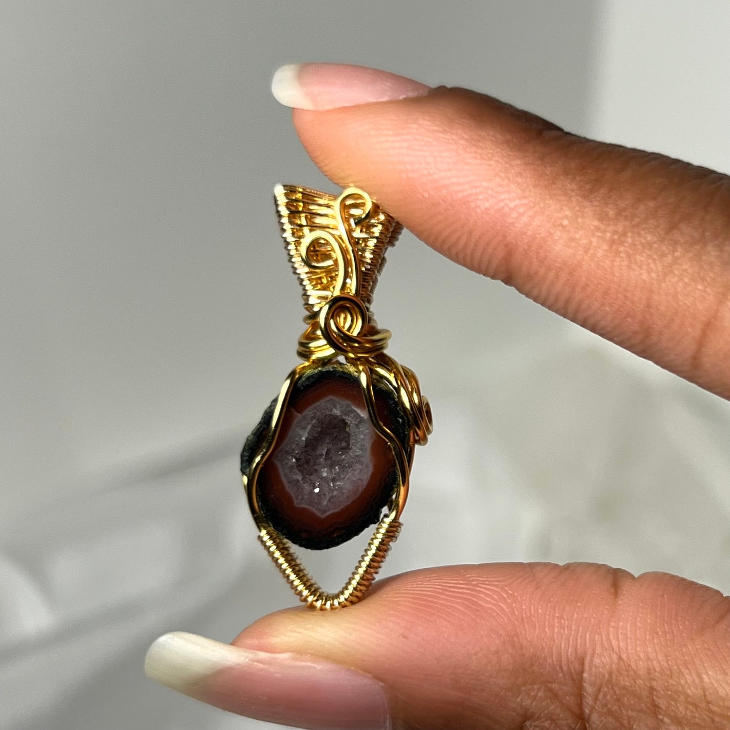 Geode Necklace *a*