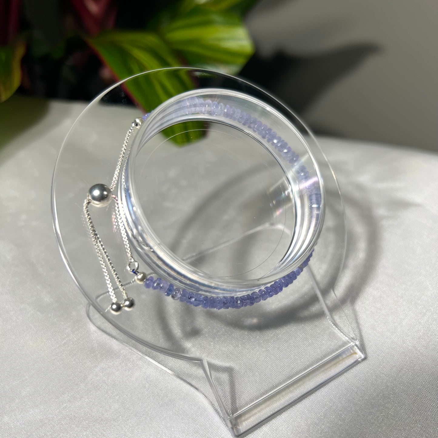 Tanzanite Bolo Bracelet