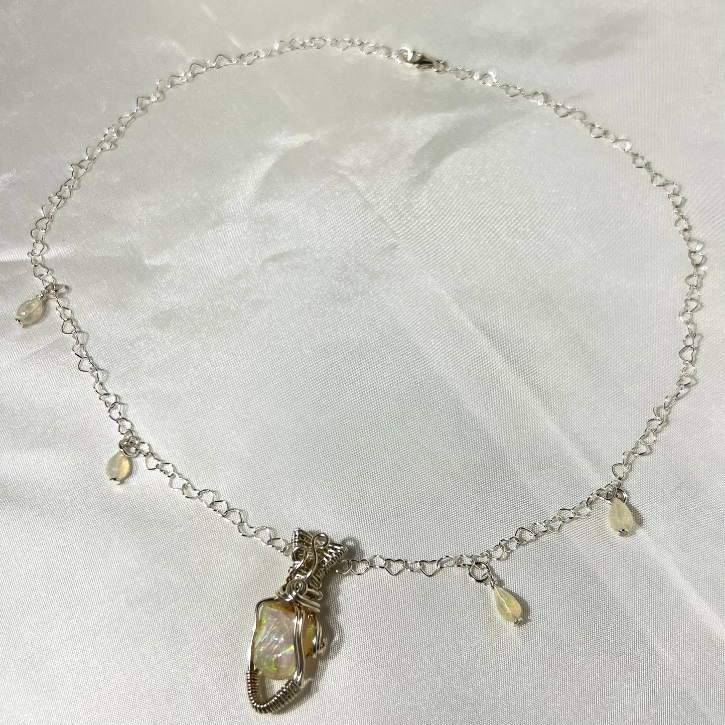 Heartfelt Opal Necklace *a* ss