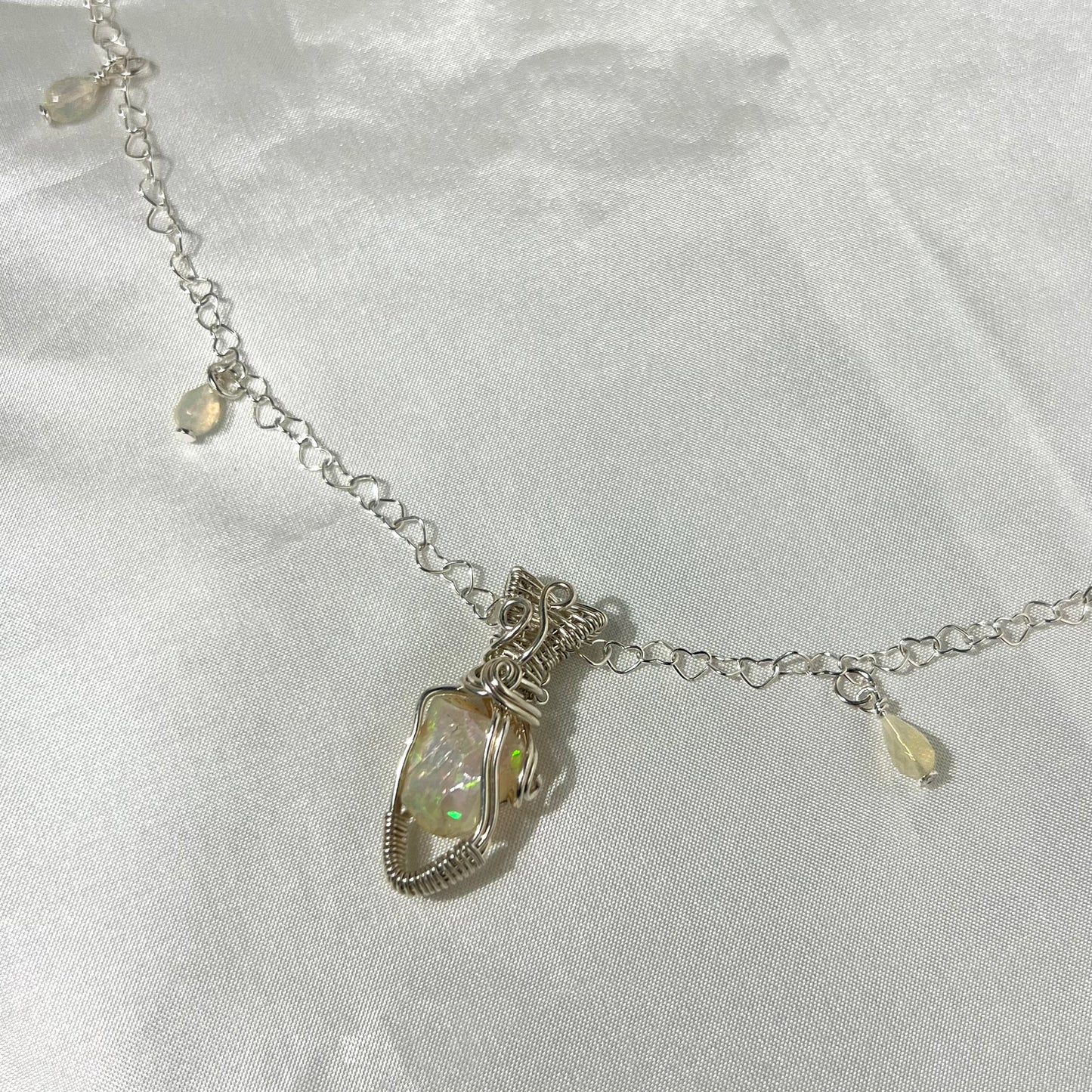Heartfelt Opal Necklace *a* ss