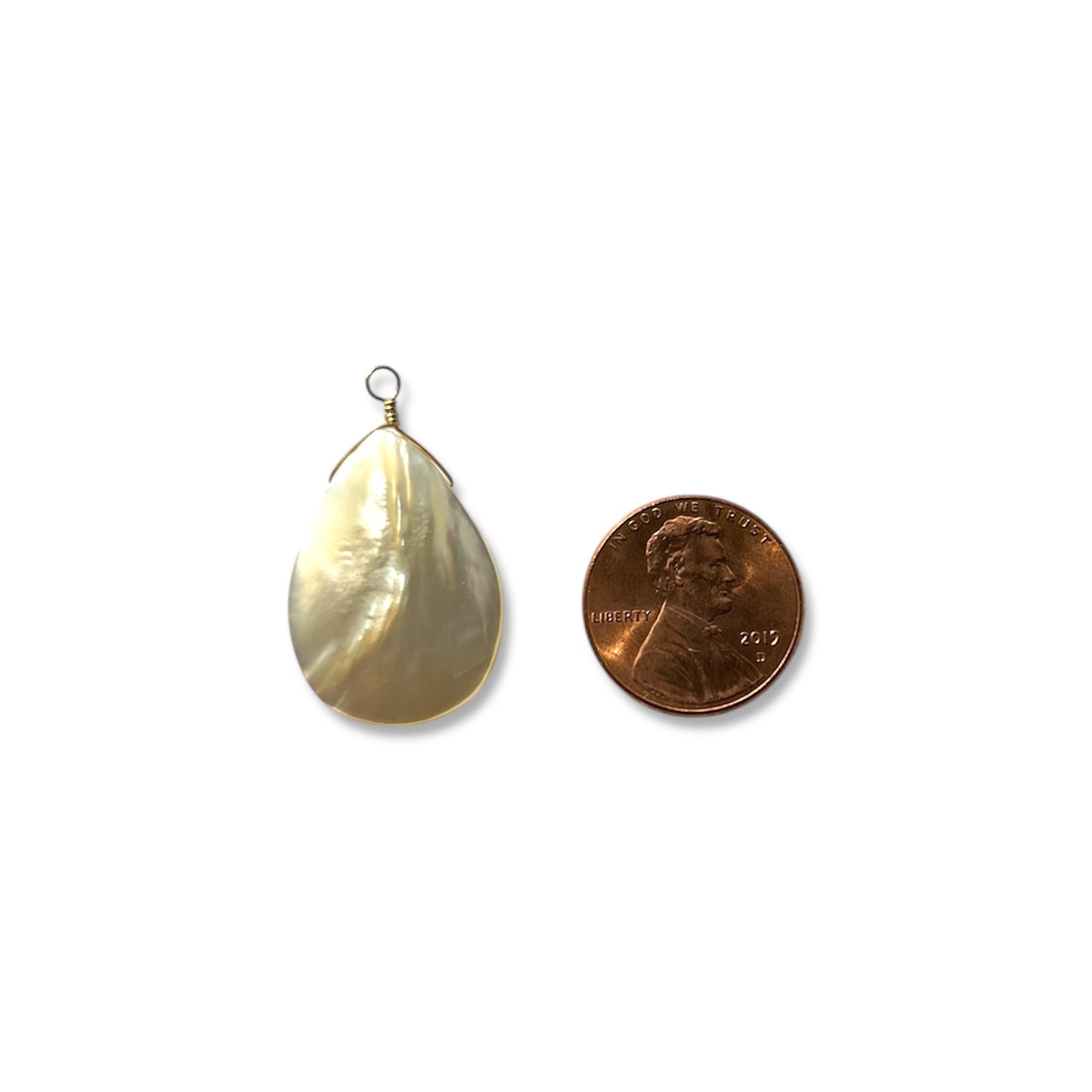 Mother of Pearl Statement Charm