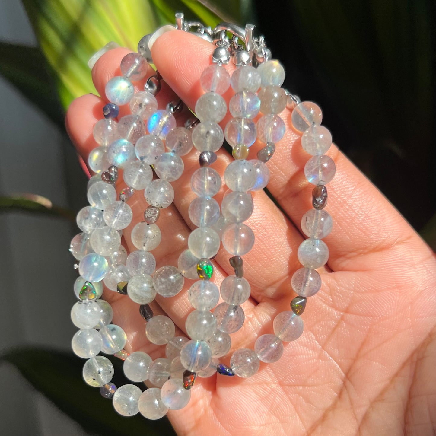 Labradorite Opal Bracelet