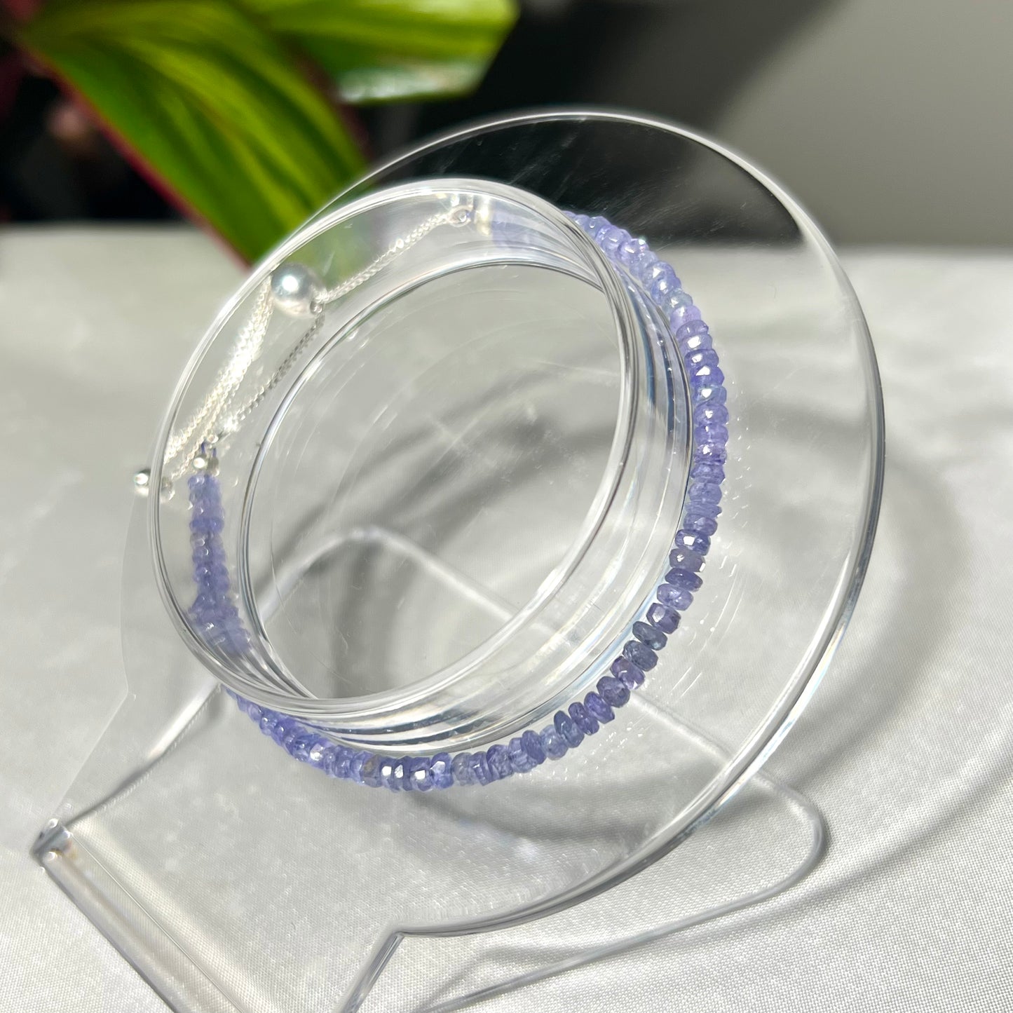 Tanzanite Bolo Bracelet