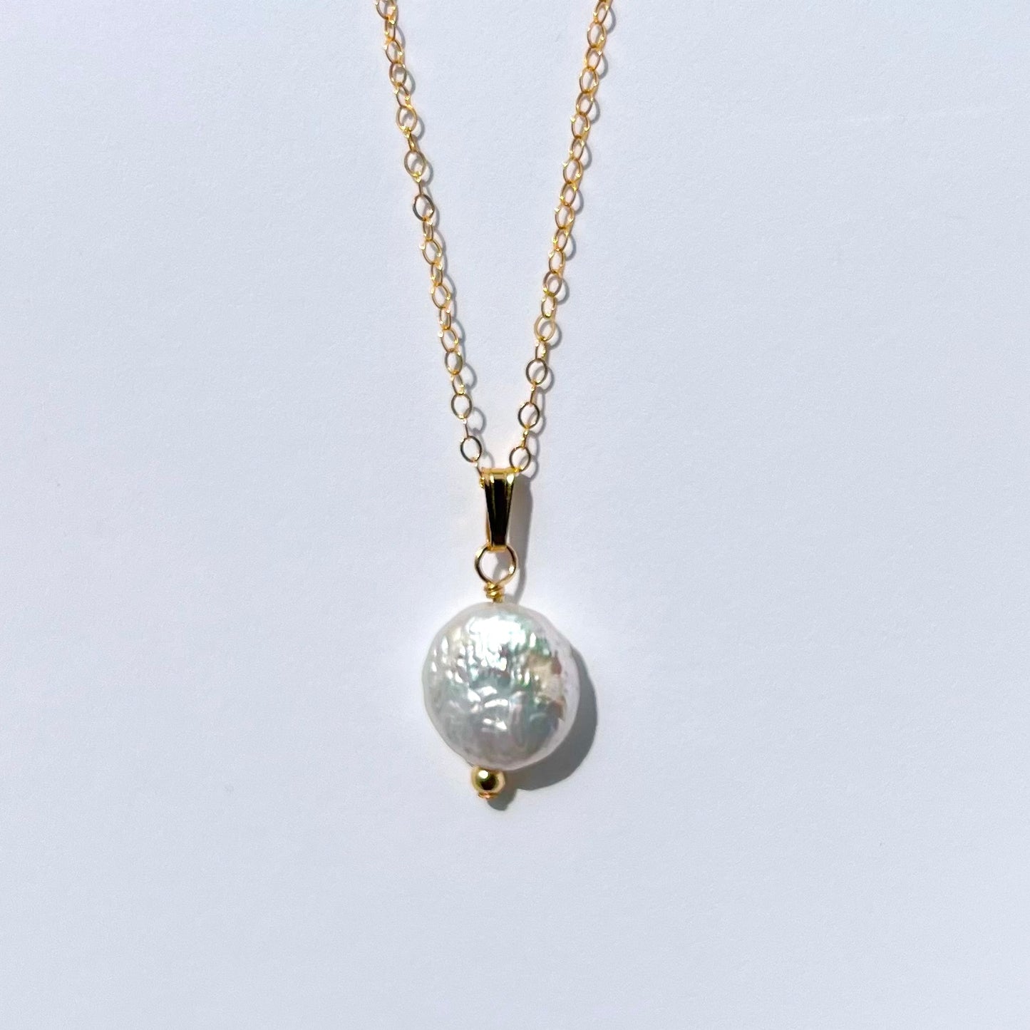 Isabel Pearl Mini Necklace