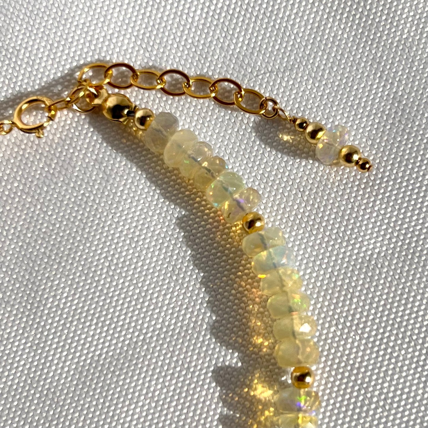 Ethiopian Opal Faceted Bracelet