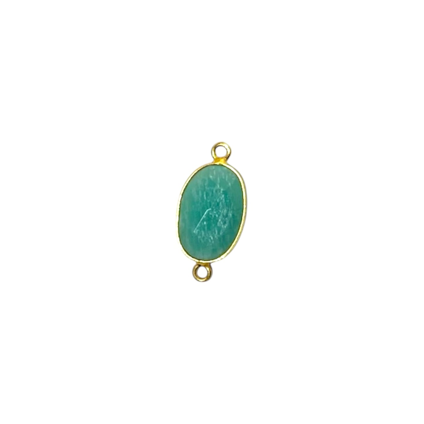 Amazonite Faceted Charm - Charm Bar Charms