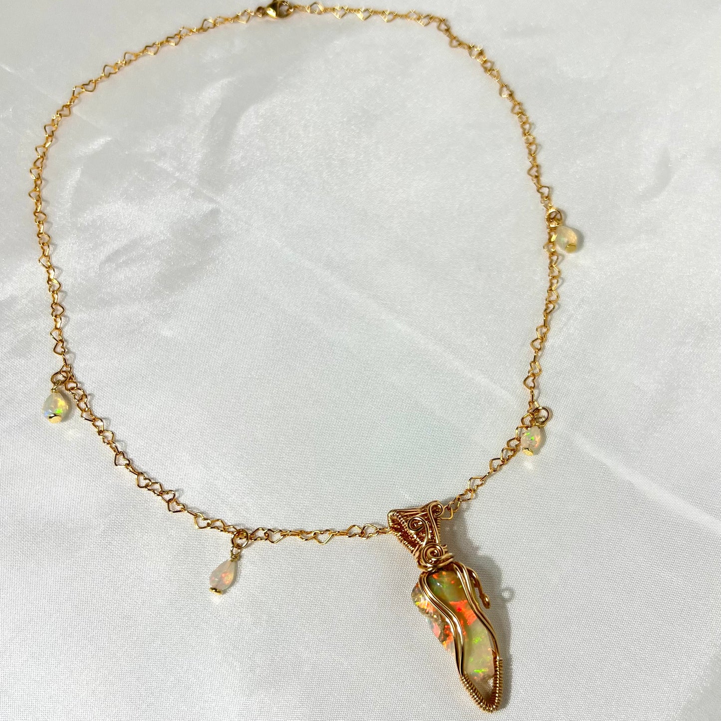 Heartfelt Opal Necklace *a* gf