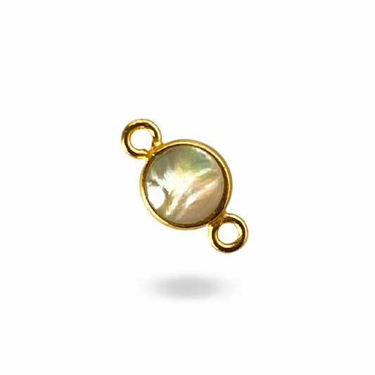 Mother of Pearl Connecting Charm