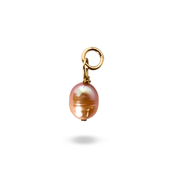 Pink Fresh Water Pearl Charm