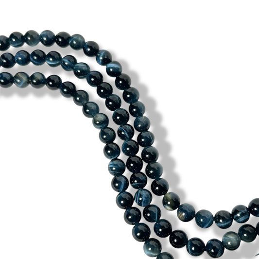 Blue Tiger’s Eye Beads