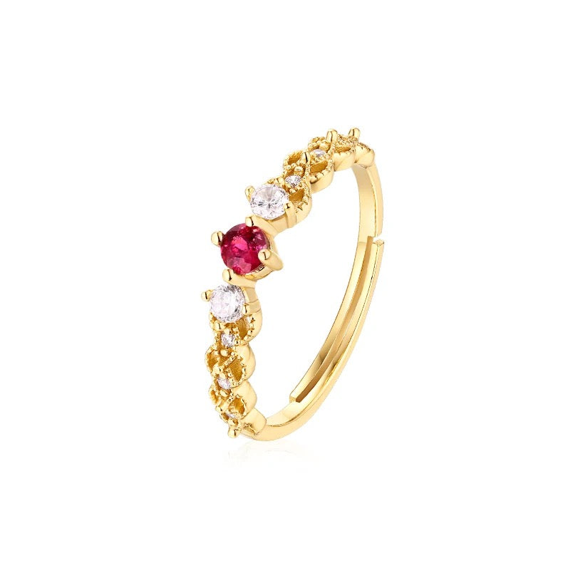 Pink Tourmaline Ring