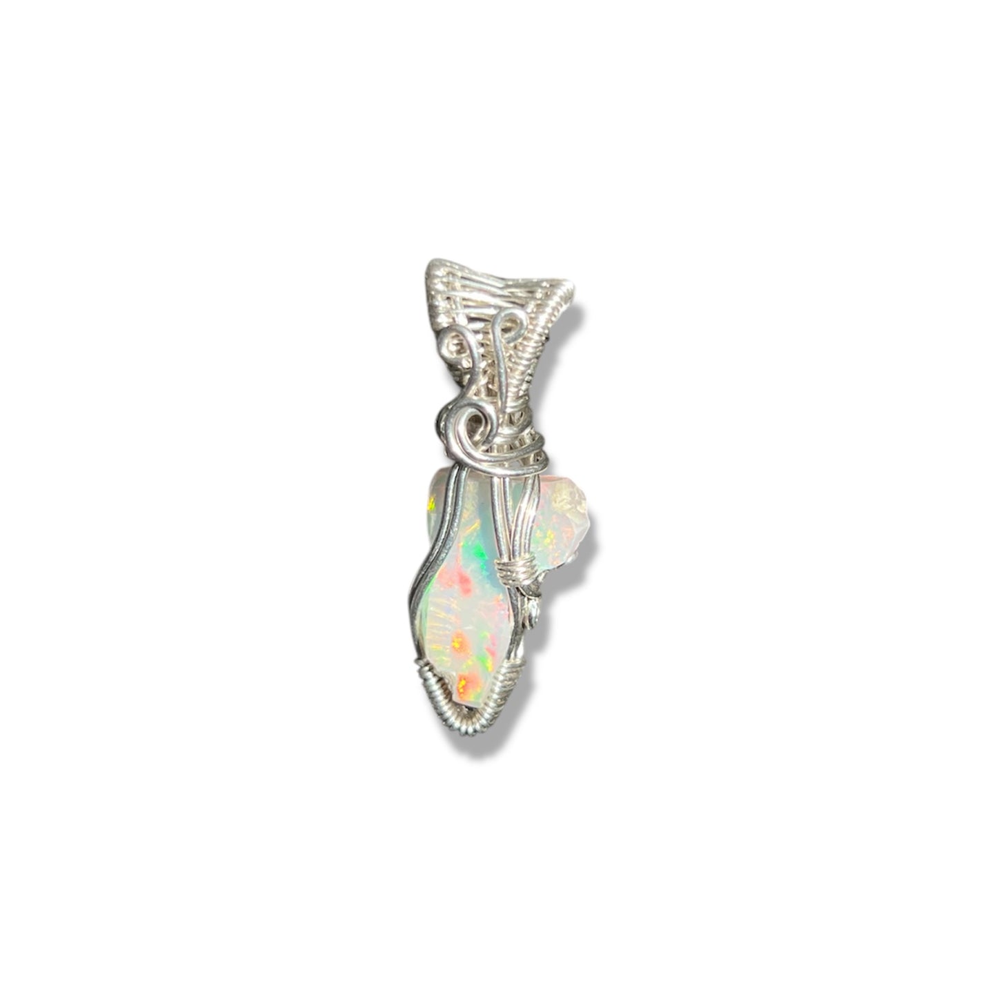 Opal Necklaces Sterling Silver *A*