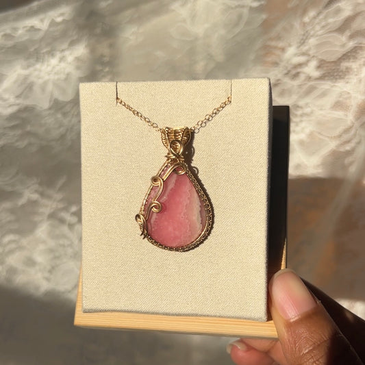 Rhodochrosite Necklace