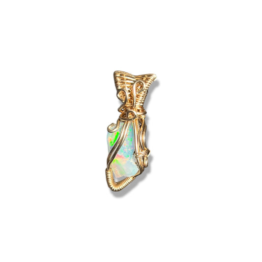 Opal Necklace 14k Gold Filled *A*