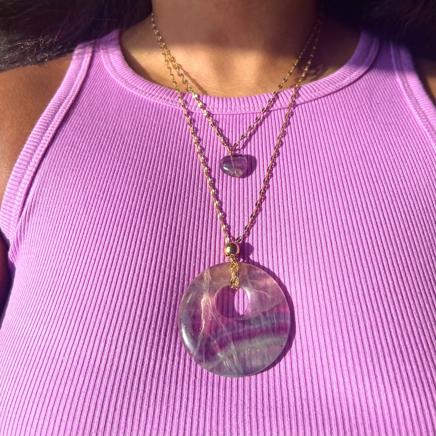 Divine Love Fluorite Necklace