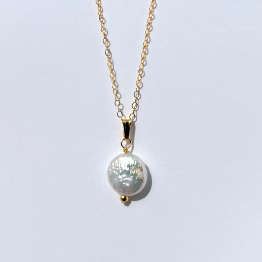 Isabel Pearl Mini Necklace