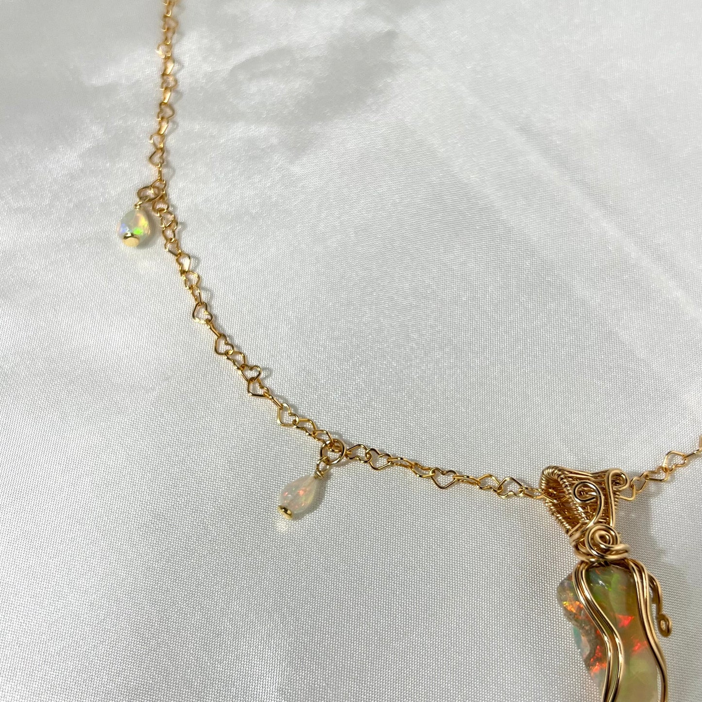 Heartfelt Opal Necklace *a* gf