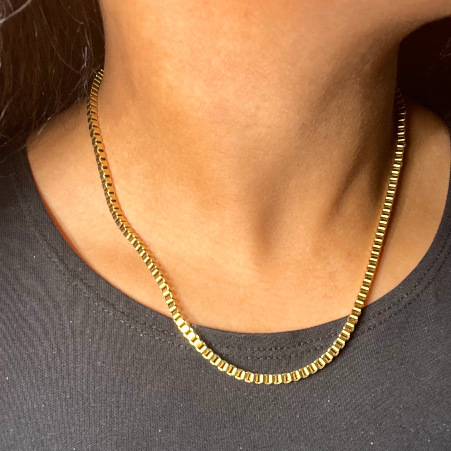 Box Chain Choker