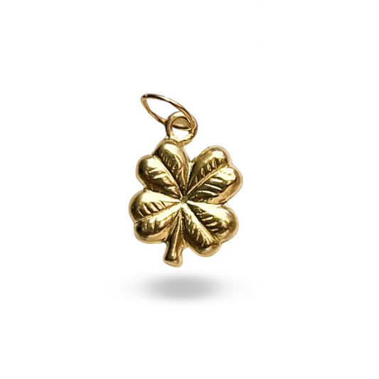 Clover Charm 14k Gold Filled