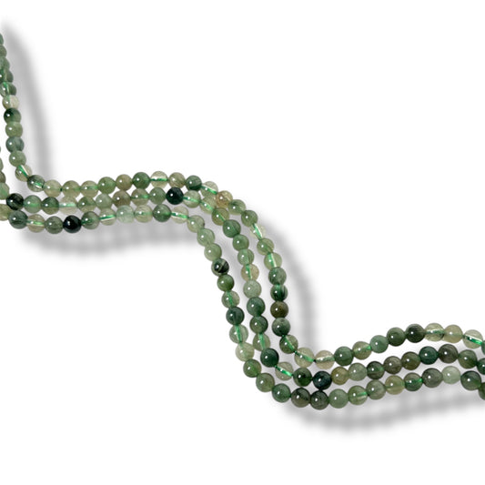 Green Rutile Beads